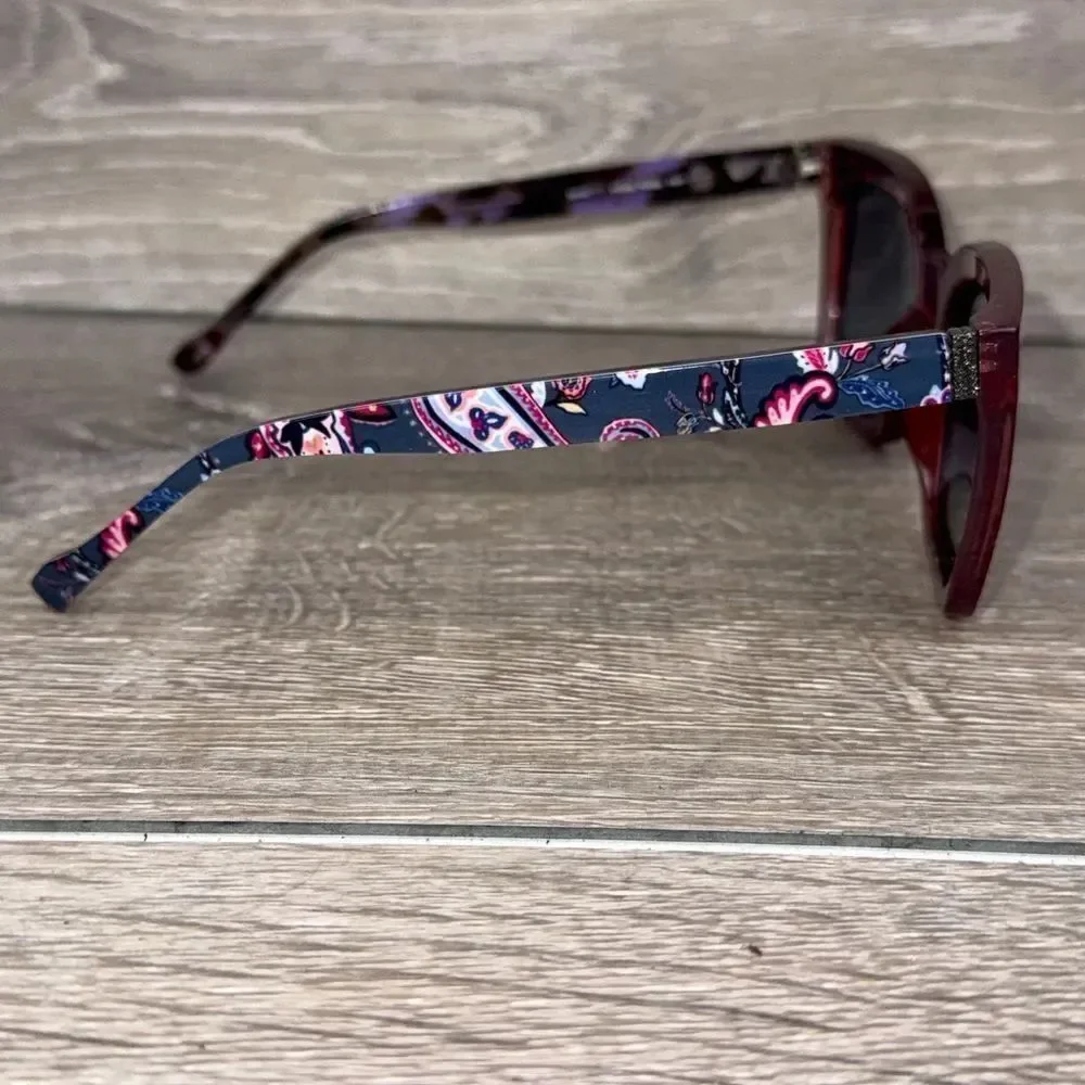 Vera Bradley Selma Felicity 34345 Tortoise Shell Floral Sunglasses *Frames Only*